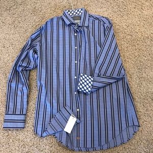 Thomas Dean men’s button down dress shirt